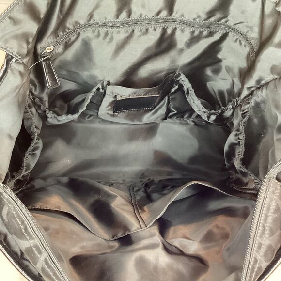 COACH Signature C Convertible Nylon Weekend or Diaper Bag Tote - Picture 13 of 16